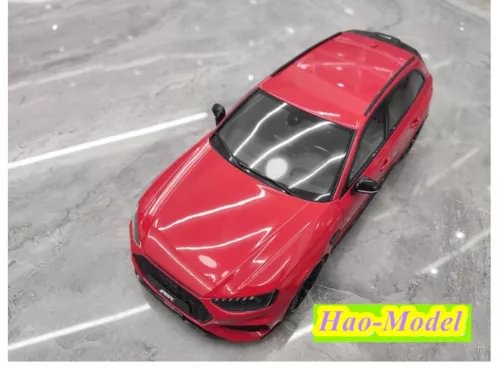 GT Spirit 1/18 Audi RS4 resin diecast model car, red