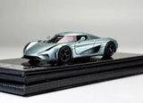 GB FA 1:64 Ice Blue Regera Super Racing Sports Model Diecast Resin Car Parts