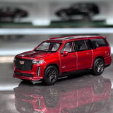 TG Masdi 1:64 Red Escalade Full Size SUV Sports Model Diecast Metal Car New Toy
