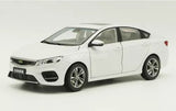 1/18 scale Geely Binrui white diecast car model