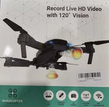 Quadcopter Drone, Record Live HD Video with 120 degree Vision Drone