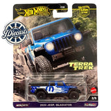 Blue Jeep Gladiator 1:64 diecast car in clear blister pack