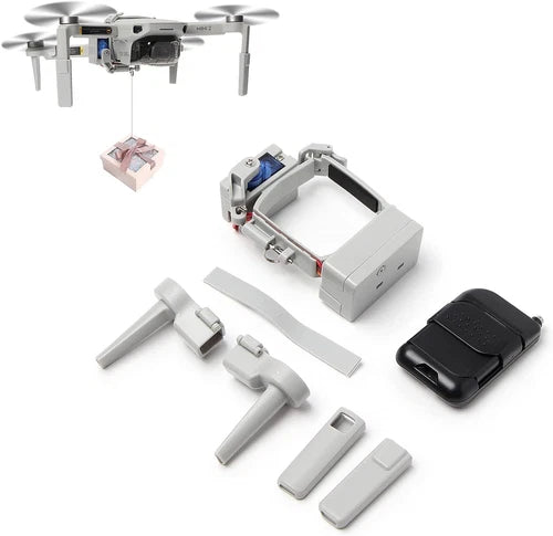 Mini 2 Airdrop Payload Transport Delivery Device, Drone Gift Rescue Supplies... Drone