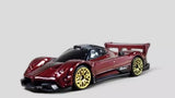 PAGANI ZONDA R Diorama Collectible DieCast Model Car 1:64 Red Race Car LOOSE Parts