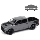 AUTOWORLD 2023 DODGE RAM REBAL LUNAR EDITION 1/64 DIECAST  CAR GREY AWSP164 B Toy