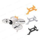 Snap-on drone tail protection bracket set, lightweight wing braces (orange, gray, black)