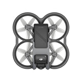 DJI Avata drone with four propellers, front screen, and central body
