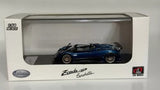 LCD Model 1/64 Pagani ZONDA HP Barchetta Blue Diecast Model Parts