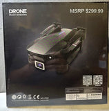 Drone with 4K HD Optical Camera. Foldable RC Quadcopter. WiFi FPV Live Video New Drone