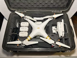DJI Phantom Professional 3 Drone Quadopter, Spare Batteries, Charger, Hard Case Drone