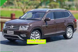 1:18 SAIC Volkswagen TERAMONT 2017 Diecast Model Car Toys Display Gifts Brown Parts