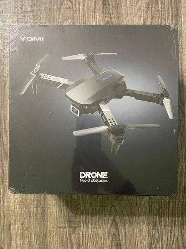 YOMI obstacle-avoidance drone box with 4K camera, sealed packaging