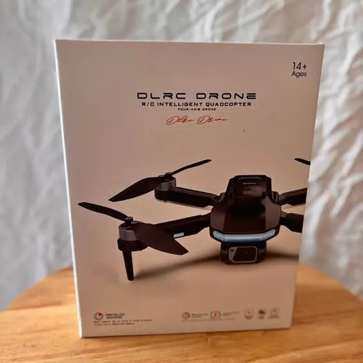 DLRC Drone RC intelligent quadcopter box with black drone illustration