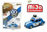 JOHNNY LIGHTNING 1:64 1970 VOLKSWAGEN BEETLE RACING #736 DIECAST CAR JLCP7304-4B Toy