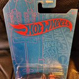 Hot Wheels diecast vehicle in blister pack with visible logo