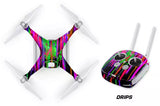 DJI Phantom 4 Drone Wrap RC Quadcopter Decal Sticker Custom Skin Accessory DRIPS Drone
