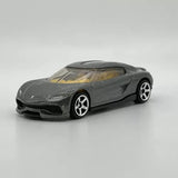 Matchbox 2021 Koenigsegg Gemera Metalflake Grey 2023 Loose 1:64 Diecast Car Parts