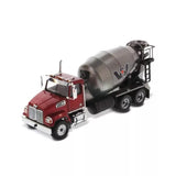Diecast Masters Western Star 4700 SFFA Concrete Mixer Truck- Metallic Red & G... Parts
