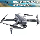 SJRC F11 4K Pro GPS Drone 5G Wifi FPV 4K HD Camera 50X Zoom Quadcopter RC Drone Drone