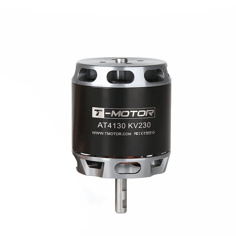 T-MOTOR AT4130 KV230 KV300 KV450 Long Shaft High-power Brushless Motor Customized Electric Fixed Wing Aircraft VTOL UAV Drone Drone