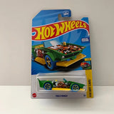 Green Yellow & Blue Track Manga Convertible Car Hot Wheels Diecast 1/10 Art Cars Series 15/250 Ships to you