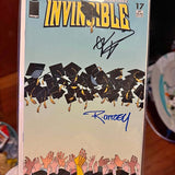 Invincible issues 17 Autographed by Robert Kirkman and Ryan Ottley with COA Negotiable Carbonado WA Drone
