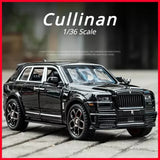 1:36 Rolls Royce Cullinan High Simulation Diecast Metal Alloy Model Car Sound Toy