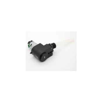 Peristaltic pump with black housing and clear tubing