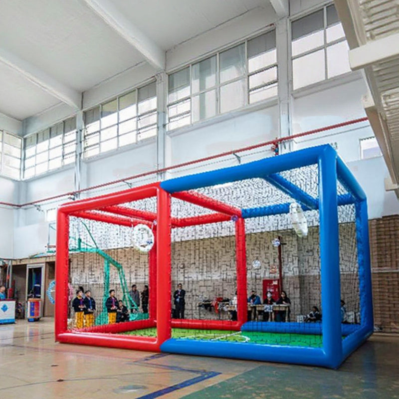 Commercial Airtight Portable Drone Cage Inflatable Obstacle Arena for Soccer for UAV Training and Advertising Inflatables Drone