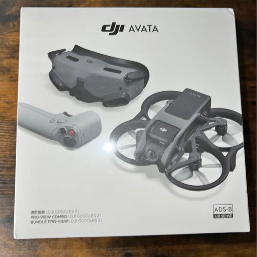 DJI Avata Pro View combo drone and goggles in retail box