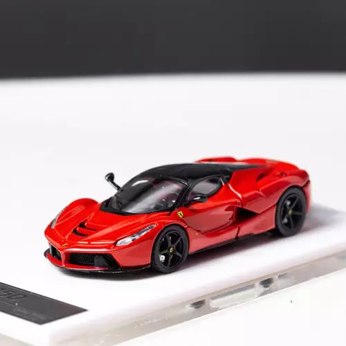 Red Ferrari diecast toy car, 1:64 scale, sporty F150 SH styling