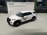 1:64 Police Interceptor California Highway Patrol Car Diecast Metal Car Toy