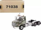 Western Star 4700 SB Tandem Day Cab Tractor Metallic Olive Green 1/50 Diecast by Parts