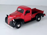 Motor Max - 1941 Plymouth Truck Red / Black - 1:24 Diecast - No Box Parts