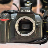 Nikon D70s DSLR camera body with lens mount