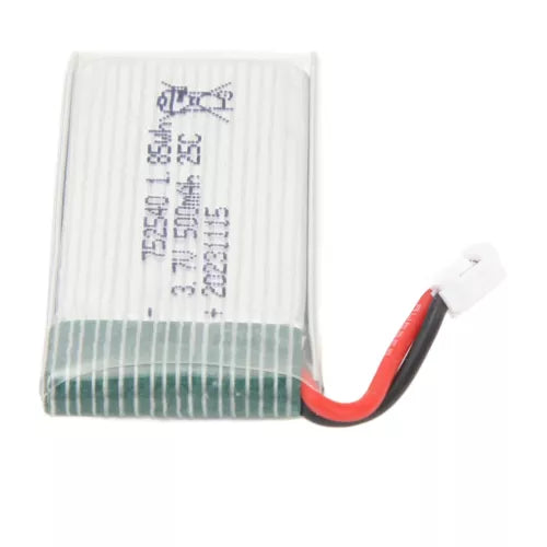 RC LiPo battery pack with PH2.0 plug, red and black lead wire
