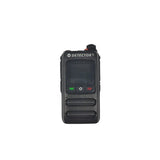 Handheld drone detector device with LCD screen and control buttons