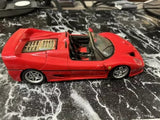 MAISTO 1:18 Scale - Ferrari F-50 in Red - Diecast Model Parts