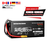 Racepow High Density 305wh/kg 6S 28000mAh 28000mh 23.1V 15C Semi Solid State Vtol Drone Uav Lipo Battery Drone