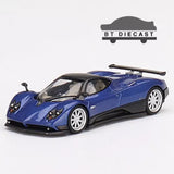 MINI GT PAGANI ZONDA F BLU ARGENTINA 1/64 DIECAST MODEL CAR BLUE MGT00408 Toy