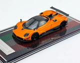 ZD U2 1:64 Orange Zonda Tricolore Racing Sports Model Diecast Resin Car BN Parts