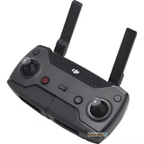 DJI drone remote controller with two antennas and dual control sticks, dark gray