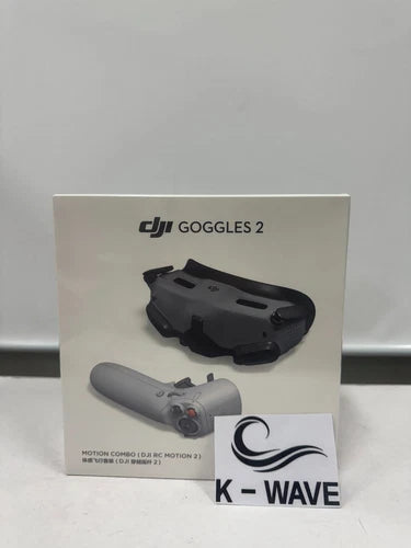 DJI Goggles 2 motion combo package with black headset and gray controller