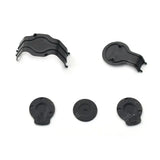 Gimbal cover set of black plastic caps and side back covers