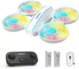 DEERC D33 Mini Drone 4 LED Light Mode Headless Mode 2 Battery Circle Fly 3 Speed Drone