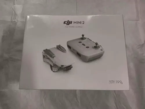 DJI Mini 2 Fly More Combo drone set with remote controller and drone