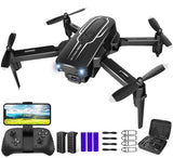 S17 Mini Drone with 1080P HD Camera FPV Gesture and Voice Control Altitude Hold Drone