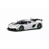 S4312602 1/43 Koenigsegg Jesko 2021 White Diecast Mini Car Parts