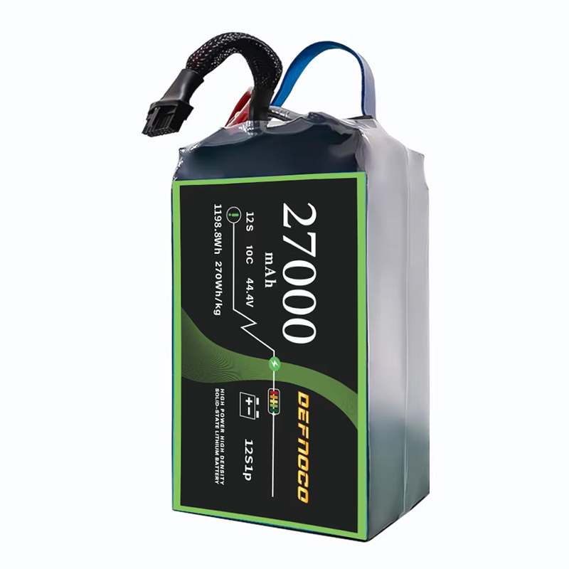 Wholesale 6S 12S 14S 27000mah 27Ah 22.2V 44.4V Solid State Batteries High Density Lipo Battery for RC Airplane Drone UAV VTOL Drone