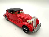 Vintage Tomica Tomy F52 Red Packard Coupe Roadster 1/72 Diecast Car Parts